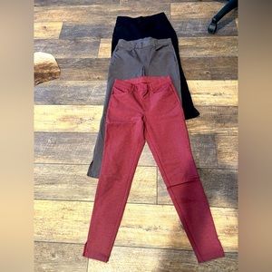 3 pair of Grace and Lace ankle pants